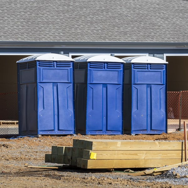 how do you ensure the porta potties are secure and safe from vandalism during an event in Mount Ida